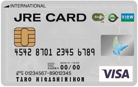 JRE CARDのクレジットカード券面